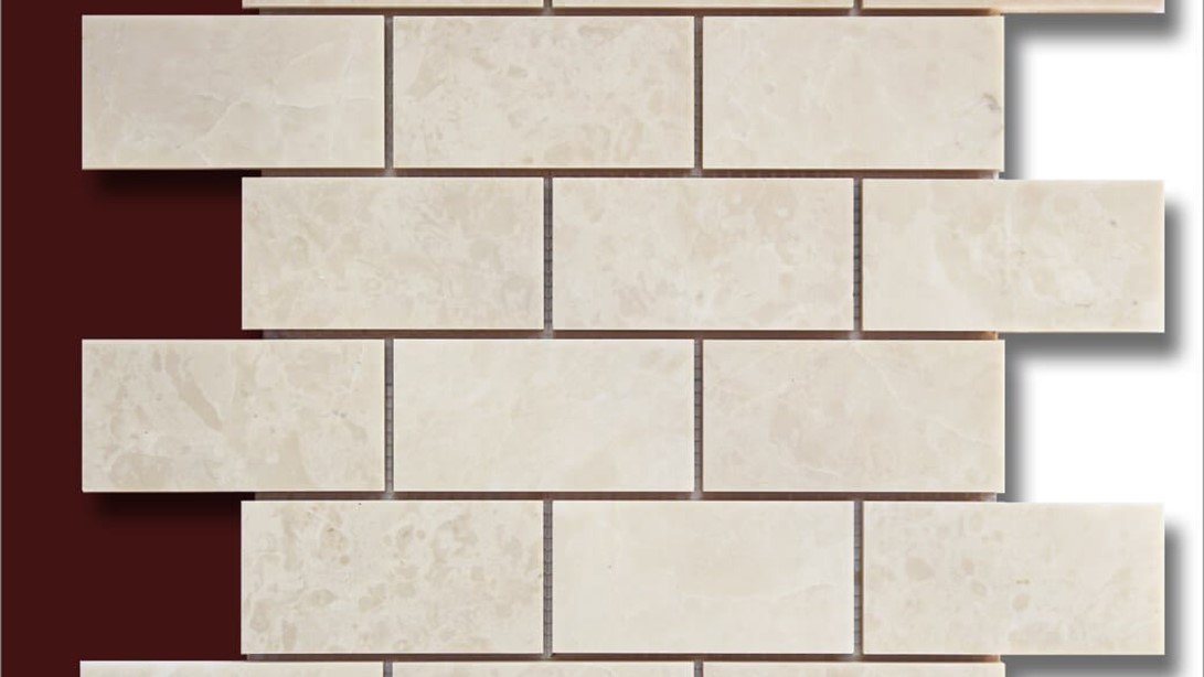 Beige Crystallino, Honed, Piece Size 5cm x 10cm