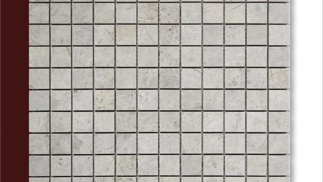 Tundra Grey, Honed, Piece Size 2,5cm x 2,5cm