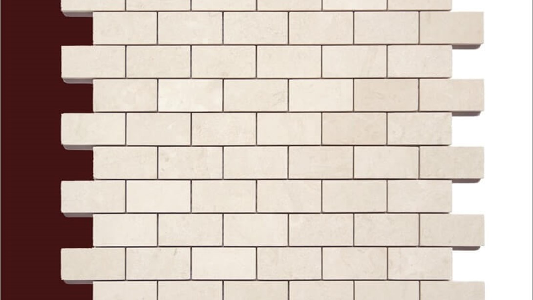 Aero Cream, Polished, Piece Size 2,5cm x 5cm