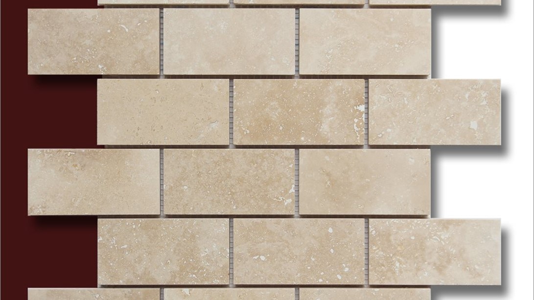 Classic Light, Honed, Piece Size 5cm x 10cm