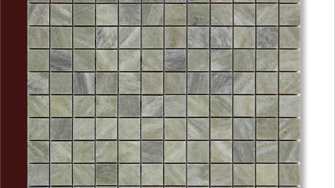 Verde Laguna, Honed, Piece Size 2,5cm x 2,5cm