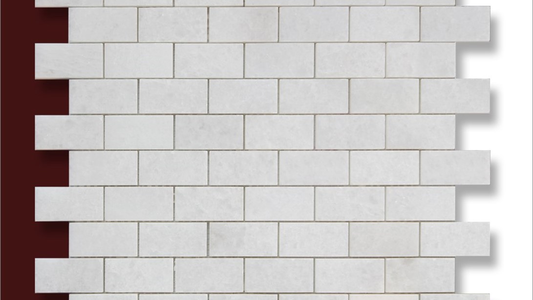 Bianco Neve, Polished, Piece Size 2,5cm x 5cm