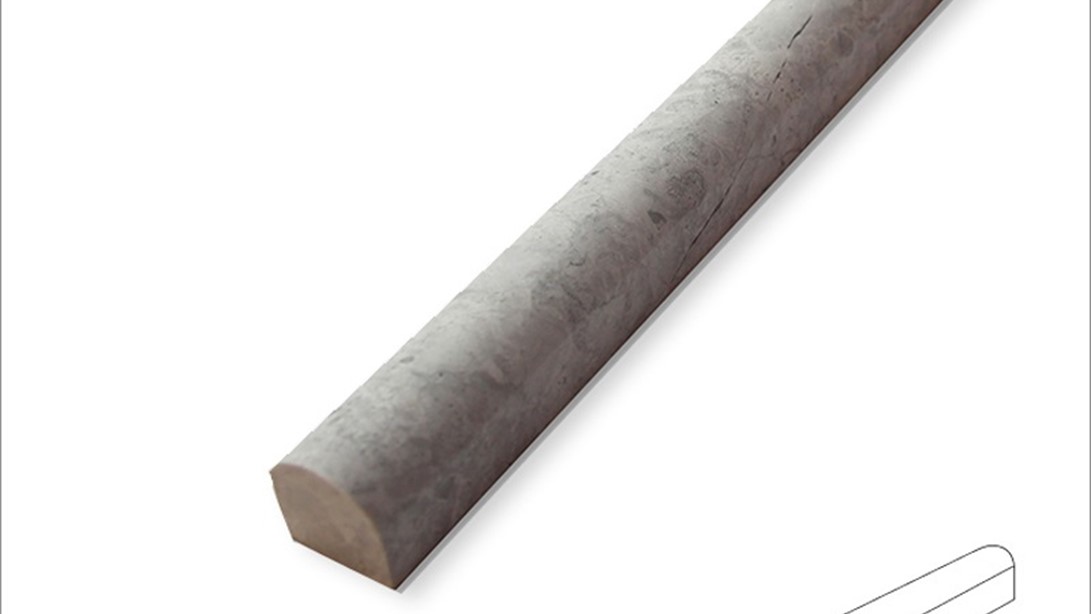 Tundra Grey, Pencil, Honed, Moulding