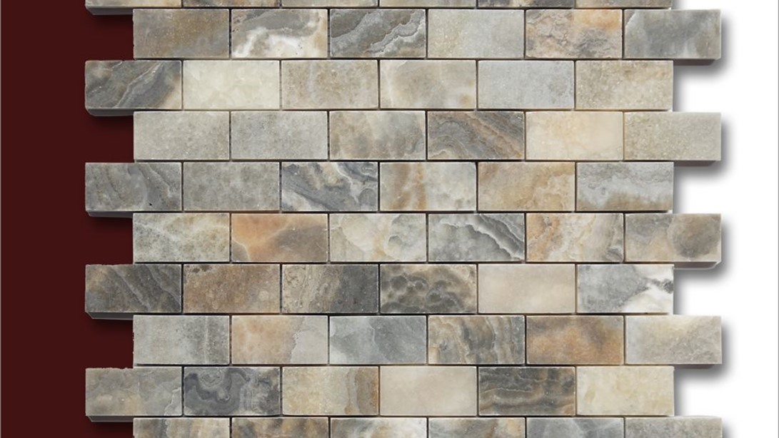 Dove Onyx, Honed, Piece Size 2,5cm x 5cm